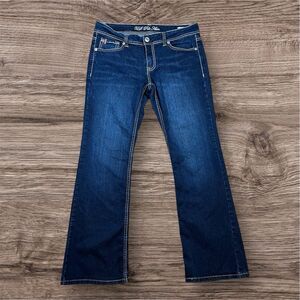 US Polo Assn. Cassidy Bootcut‎ Dark Blue Jeans Women's Size 11/12